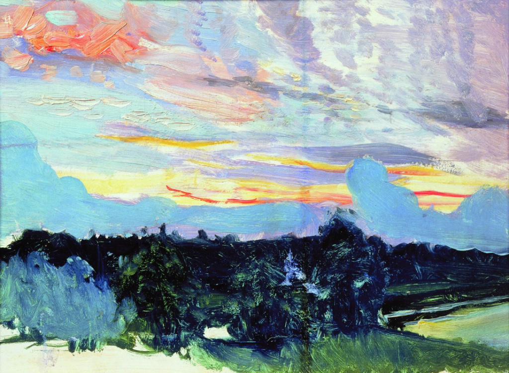 Картина кустодиева после грозы