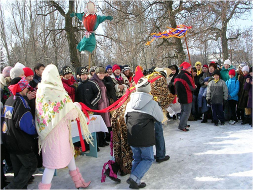 Выход Масленицы