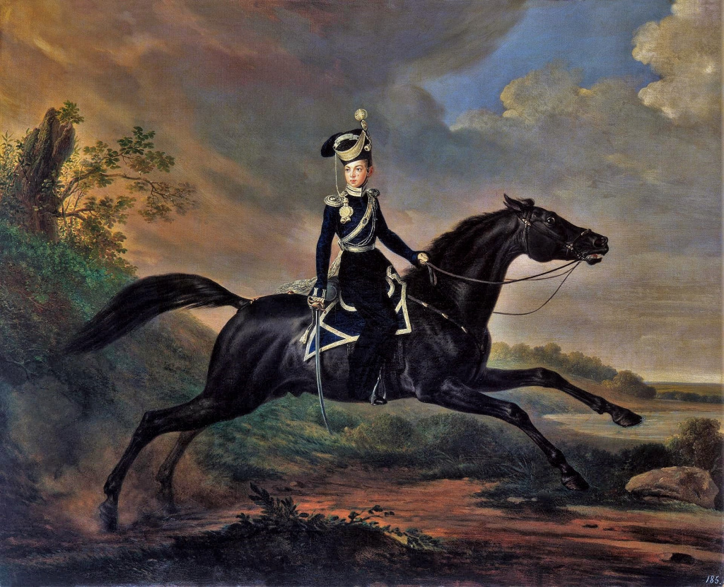 Великий князь Александр Николаевич на коне.jpg
